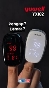 YUWELL - Pulse Oxymeter OLED BLACK RED YX103 | Alat Saturasi Oksigen