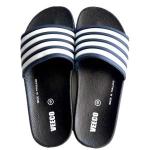 รองเท้าแตะลาย4เส้น 🔸VEECO🔸แบบสวมผู้ชาย รุ่น X-3 พื้นบาง Pvc สไตล์แฟชั่น 2 สี พร้อมส่งจากไทย