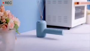 เครื่องผสมอาหาร เครื่องตีไข่ 1800W หัวคนสองหัว ไร้สาย USB ปรับแรงได้ 3 ระดับ เครื่องตีฟองนม เครื่องผสมอาหาร