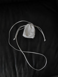 PANLULUPAN Drawstring Small Sheepskin Bag Korean Style Decorative Coin Purse Casual Bucket Bag Soft Handle Mini Size