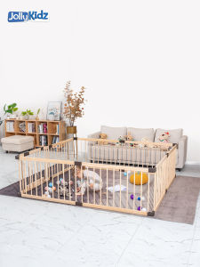 JollyKidz | Tall Wooden Baby Safety Fence