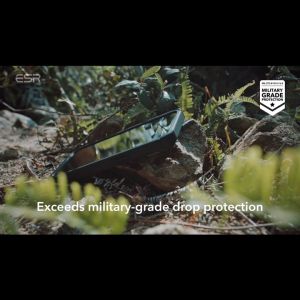 ESR Armor Tough Case with Stash Stand (HaloLock) เคสไอโฟน 15 เคสโทรศัพท์ - ชุดเครื่องส่วนต่างๆ หลักและฝีมี