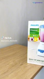 Philips Free Blender Plastik HR2115 - Original Free Centong Nasi Cantik