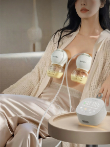 Baoneo | Hands-Free Electric Bilateral Micro-Vibration Massage Automatic Milk Extractor
