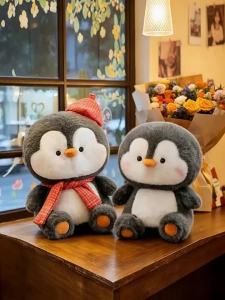 GUAIBUDIAN | Cute Cartoon Penguin Couple Plush Toys