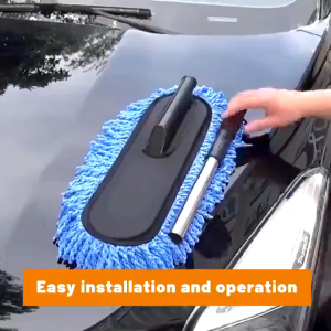 BunMo  Car duster brush mop wipe wax mop brush sweep dust removal tool car car wash cleaning Car Duster Brush Wash Mop Mipe Wax Mop Brush Sweep Dust Removal Tool Car Cleaning Microfiber Brush