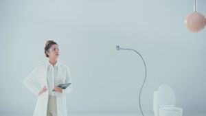 SANWA ฝักบัวชําระ ชุบโครเมี่ยม