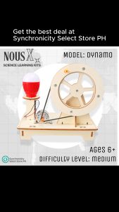 NousX Science Learning Kits - Engineering - Electrical DIY Build it on Your Own Toys - Airplane Dynamo Truckoon Wind Power Copernicus Solar Powered Car - Experiment Craft - STEM Learning Science & Technology - Assembly Learning - Gift for Young Achievers
