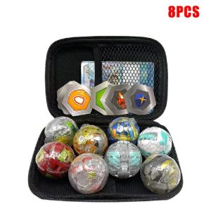 Keeppley | New 4/6/8/10/12/15 Piece Set of Golden Ball Battle Ball Shooter Battle Set Monster Action Metamorphosis Animal Collection Toy