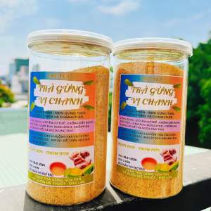 Trà Gừng Vị Chanh Thương Hiệu MB Tea  Trà Hòa Tan Đậm Vị Gừng Thơm Vị Chanh Chua Ngọt Dễ Uống Thức Uống Thanh Mát Giải Nhiệt Trong Mùa Hè Nóng Bức Hộp 500g