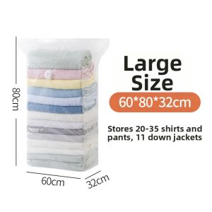 No-Pump Vacuum Sealed Storage Bags