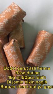 Dodol Garut Asli 1kg Rasa Durian: Makanan Manis Camilan Khas