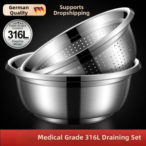 Stainless Steel Food Grade Multifunctional Drainage Basin