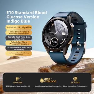 dido | Remote Monitoring 24-hour High Precision Oxygen and Heart Rate Monitoring Blood Sugar Blood Pressure ECG Risk Assessment Smart Watch