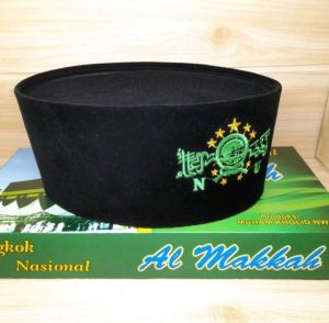 PECI NU KOPIAH NU BORDIR PECI HITAM SONGKOK