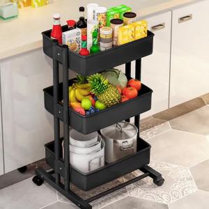 Portable Wheeled Organizer Rack