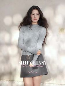 High Waisted Faux Leather A-Line Skirt Winter Wear Commuter