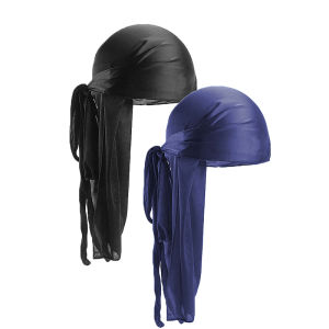 2 Chiếc Khăn Trùm Đầu Satin Mềm Mại Dành Cho Nam Và Nữ Kiểu Đuôi Dài Mũ Trùm Đầu Khăn Buộc Tóc Bằng Satin Lụa Phụ Kiện Tóc Thời Trang Tạo Kiểu Sóng Tóc