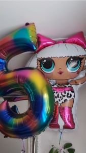Balon Foil Karakter Lol & Balon Lol Surprise Girl: Desain Karakter Anak