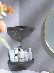 ecoco | Corner Shower Caddy No Drilling Bathroom Organizer