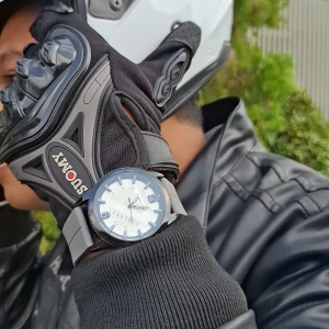 BUBBLE TIME JAM TANGAN PRIA CASUAL FASHION TALI SILIKON SPLASH RESISTANT FREE BOX B50 M