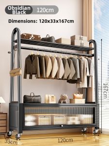 ZHIFAN | Portable Closet Hanging Rack