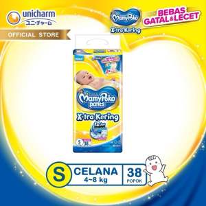 Mamypoko 2 Ball Nbs44 S38 M32 L28 XL26 XXL24 Popok Bayi Celana
