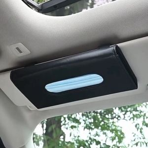 BSShop รถยนต์ กระเป่า ที่ใส่ทิชชู่ กระเป๋าใส่แมสติด ซองใส่ทิชชู่ ทิชชู่ติดรถยนต์