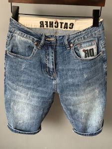 New Euro-style Stylish Cool Fitted Stretchy Denim Shorts