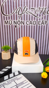 Nón kết mũ lưỡi trai Capo cầu vồng phối vải dù form chuẩn siêu đẹp (Ảnh thật)