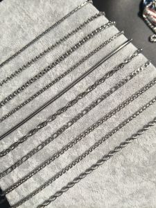 Mens Titanium Steel Snake Bone Necklace Fashionable Korean Style No Pendant Bold Chain Jewelry Fresh out New Freshness