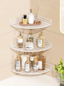evesigar | Corner Storage Shelf Modern Simple Triangular Design