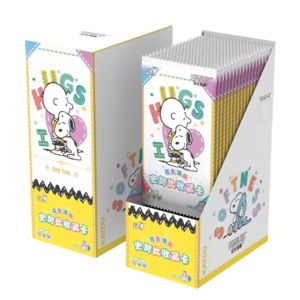 KAYOU | Peanuts Snoopy World Travel Cards by KAYOU Partner Pack Rare GR Cards Anime Collectible Trading Card Toy Gifts