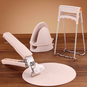 Anti-scald clip universal clip silicone clip microwave oven clamp kitchen supplies anti-slip anti-scald gloves