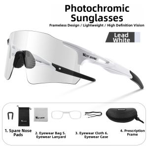 West Biking | Fog-Proof Photochromic Night and Day Wind Dust Protective Sports Sunglasses