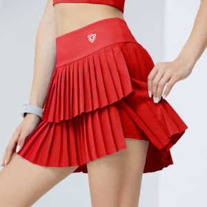 COSLEAF | Chân Váy Thể Thao Cao Waist Slim Fit Thông Gió
