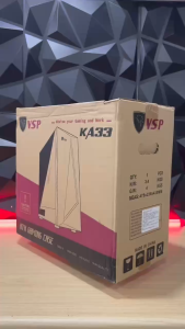 Vỏ máy tính VSP KA33 Trắng (No Fan)