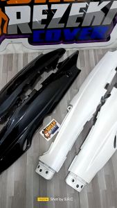 TERMURAH!!! cover body belakang F1ZR / Fizr / body vega R lama HITAM METALIK BAHAN TEBAL STANDAR ORIGINAL (BISA COD)