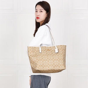 Womens simple fashion tote bag large capacity handbag shoulder bag C5696