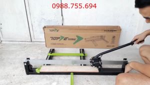 Máy cắt gạch bàn đẩy Topve Nhật Bản - Cắt các loại gạch men siêu cứng