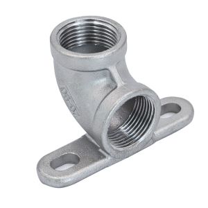 1Pcs Pig Drinker Nipple Connection Base Piglet Automatic drinker Female Thread Connector 1/2" Stainless Steel