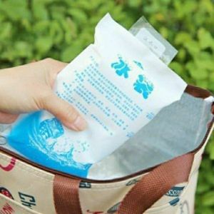 1000ML Reusable Ice Pack For Breastmilk Drink Fruit Vegetable Travel Cooler Storage Bag Ice Pack Bag
