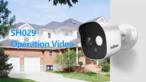 SriHome SH029 Outdoor Wifi CCTV 3MP Super HD (2304 x 1296) IP Security Camera Night Vision Whatherproof (SriHome App) cctv camera