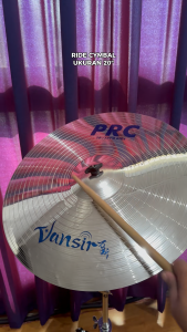 Cymbal Drum Vansir Nickel Alloy Hi-Hat 14" Clash 16" 18" Ride 20" PRC