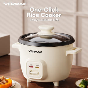 Vermax 1.8L Rice Cooker Drum Type 700W Non Stick Multifunction Electric Cooking Soup Pot Household