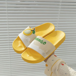 Fruit Slippers Womens Summer Home Indoor 2024 New Arrival Bathroom Bath Non-Slip Eva Deodorizing Filter Couples Sandals