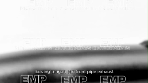 [EMP] PIPE DEPAN SRL110 HEAVY DUTY FRONT PIPE RACING SRL 28MM ORI SPEC AA OEM BRACKET BLACK CHROME🔥