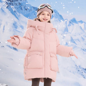 Northeast minus 40 Degrees Extremely Cold Childrens down Jacket 2024 New Arrival Winter Girl Thickened Heattech Harbin Cold-Proof