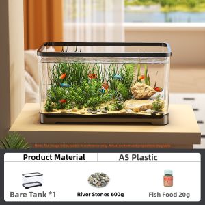 HUICHONG | Ecological Ancient Style Filter and Oxygenating Small Aquarium