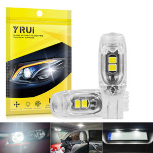 Car Motorcycle 12V T10 W5W 194 Wide Light License Plate Light Flashing LED Small Bulb